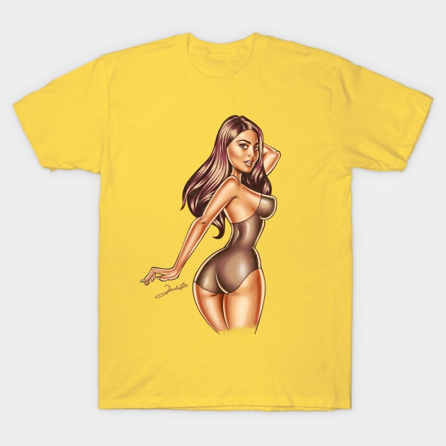 Juliana Paes T-Shirt by renatodsc